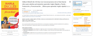 Habla Inglés en 30 Días Gratis en Amazon Kindle
