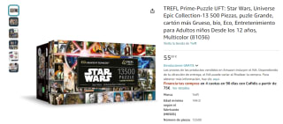 Puzzle UFT: Star Wars, Universe Epic Collection 13.500 Piezas por 55€