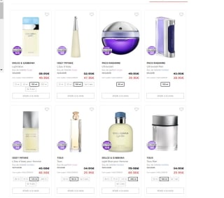 Hasta 10€ de descuento desde Perfumesa