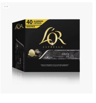 Onyx L'OR 40 Cápsulas Maxi Pack por 8.3€