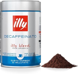2 botes Illy Café molido para espresso tueste descafeinado, lata de 250 gramos por 9,34€