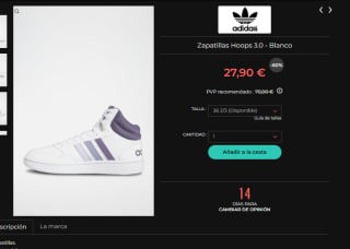 Adidas hasta 75% + 10€ EXTRA en tus compras ofertazas locas