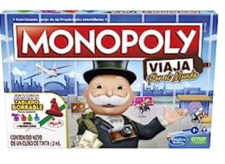 Juego de mesa Monopoly Viaja por el mundo por 14,90€