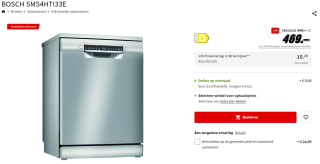 Bosch Serie 4 SMS4HTI33E Vrijstaande Vaatwasser |12 couverts voor €469 bij de Mediamarkt