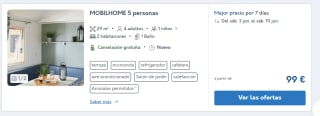 Castellón en Junio Camping 7 noches por solo 25€