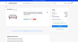 Banco de Jardín Modular Thinia Home por 449,91€