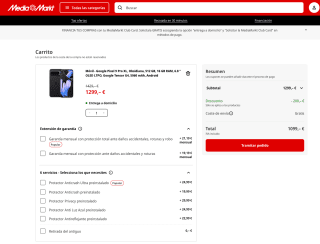 Google Pixel 9 Pro XL Obsidiana 512GB 16GB 6.8" OLED LTPO por solo 1,099€