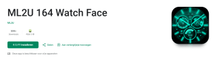ML2U 164 Watch Face voor Android gratis