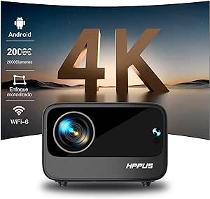 Proyector FHD HIPPUS Mini Smart Beamer 4K por 75,79€