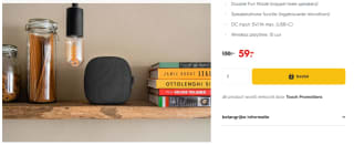 Fresh 'n Rebel Rockbox SOUL Storm Grey voor €59 bij HEMA