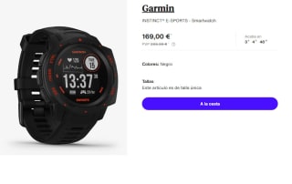 Smartwatch Garmin INSTINCT® E-SPORTS por 143.65€