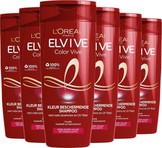 L’Oréal Paris Elvive Color Vive Shampoo - 6 x 250 ml - Voordeelverpakking voor €10,48 bij bol.com