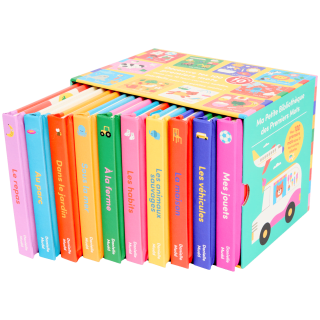 Lot 10 livres éducatifs pour enfants à 6,95€