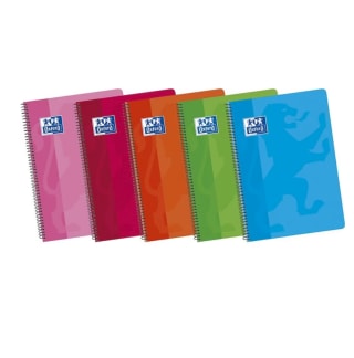 Cuaderno de 80 hojas A5 de cuadrícula 4x4 OXFORD por 1€