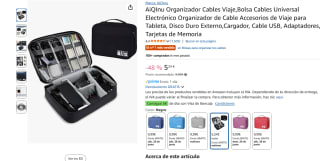 AiQInu Organizador Cables Viaje por 5,24€