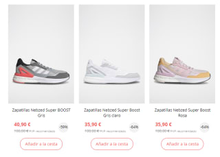 Zapatillas Adidas desde solo 18,90€