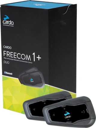 Cardo Freecom 1 Plus Duo – Bluetooth-communicatiesysteem voor €149,95 bij bol.com