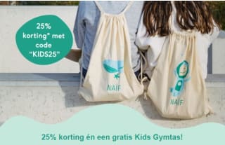 25% korting op alle kids haarverzoring bij Naïf