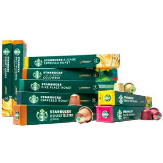 50% korting op Starbucks by Nespresso Koffiecups bij de Plus