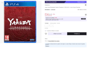 Juego The Yakuza Remastered Collection PS4 por 17.42€ (Cuenta Nueva 10.32€)