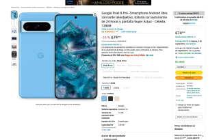 Smartphone Google Pixel 8 Pro 5G con lente teleobjetivo a solo 674€