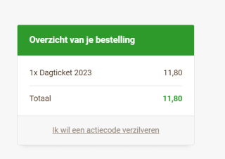 60% korting op tickets van Slagharen