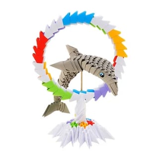 ORIGAMI 3D - Dolfijn, 343dlg. voor €6 bij Lobbes