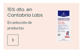 -15% de Descuento Cantabria Labs.