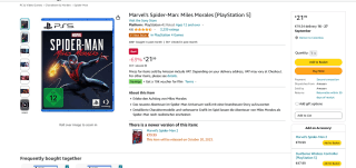 Marvel's Spider-Man: Miles Morales PlayStation 5 por 21,99€