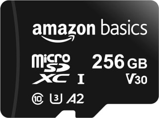 Amazon Basics Tarjeta MicroSDXC, 256 GB por 16,40€ y 1TB por 75,42€
