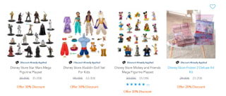 Disney Store sale tot 30% korting op geselecteerde items