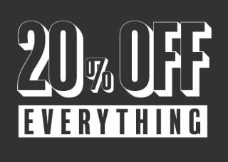 20% Korting op bijna alles bij America Today