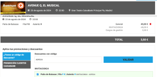 Entrada gratis al Musical Avenue Q