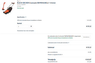 20% extra kassakorting op tweede kans producten bij Alternate