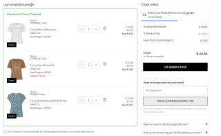 3 halen 2 betalen op geselecteerde voorjaarsstijlen bij Bon'A Parte