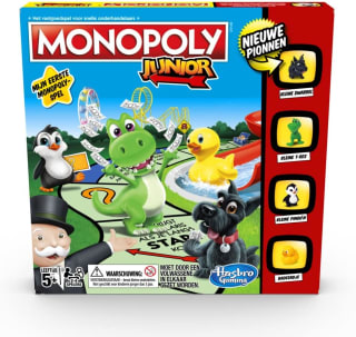 Monopoly Junior bordspel voor €17,99 bij Amazon