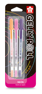 3 Pack Plumas Gelly Roll Sakura Neón por $9 | Office Depot
