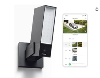 Netatmo Caméra de Surveillance Extérieure Connectée Intelligente à 178,16€