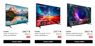 Precios mínimos televisores Cecotec ofertazas