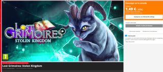 Lost Grimoires: Stolen Kingdom Nintendo Switch por 1,49€.