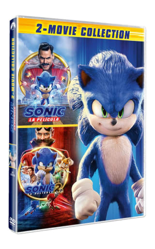 Pack pelis de Sonic 1+2 (DVD) por 9,99€