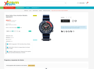 Reloj SEIKO PADI prospex ATUN sne499p1 solar por 333,90€