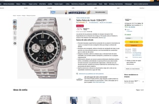 Reloj SEIKO SSB429P1 100m Caja 46,5mm por solo 182,26€