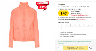 Chaqueta para mujer Rossignol Glory Clear por 14.83€