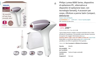 Philips Lumea Prestige 8000 Series BRI947/00 - IPL ontharingsapparaat voor €299,99 bij Amazon