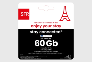 Carte SIM prépayée SFR à 1€