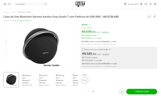 Alto-Falante da Harman Kardon, modelo Onyx Studio 7 - R$ 699