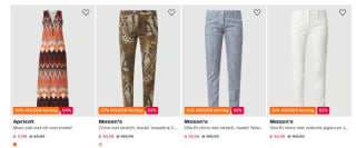 20% extra korting op de sale tot 66% voor members bij Peek & Cloppenburg