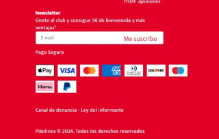 Descuento de 5€ en tu primera compra de 50€ en Pikolinos