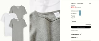 Set van 3 - ondershirts voor de kids voor €9,99 bij C&A